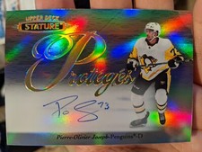 Pierre-Olivier Joseph 2020-21 Upper Deck Stature Proteges Auto RC #P-24