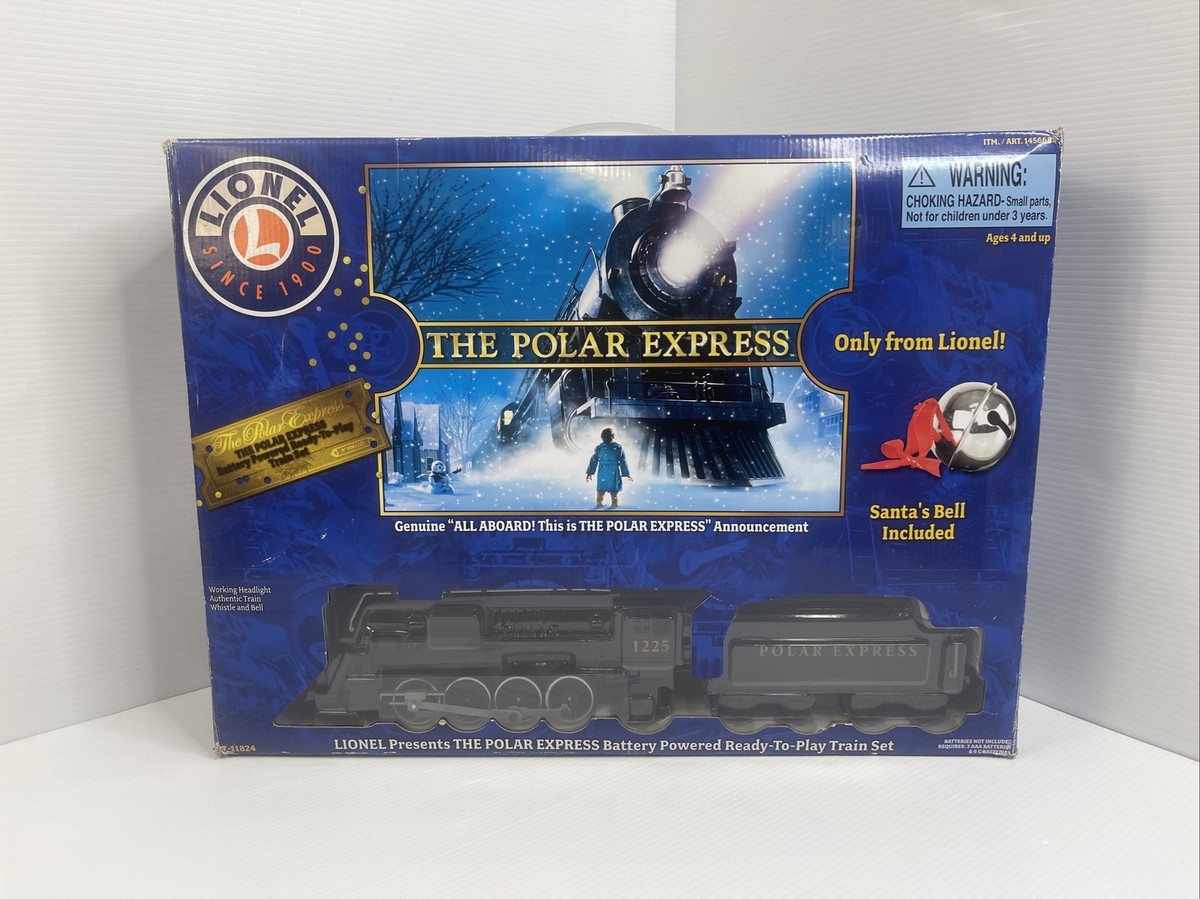Lionel Polar Express Ready To Play Train Set 7-11824 *No Santa Bell*