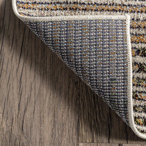 nuLOOM Adrienne Durable Abstract Contemporary Area Rug in Grey - Picture 4 of 7