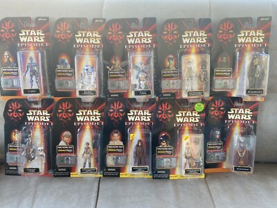 NEW Star Wars Episode 1 - Action Figures w/ Chip Talk Variety Set