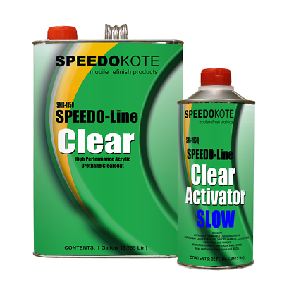 #ad Clear Coat 2K Acrylic Urethane SMR 1150 1103 Q 4:1 Gallon Clearcoat Slow Kit $79.00