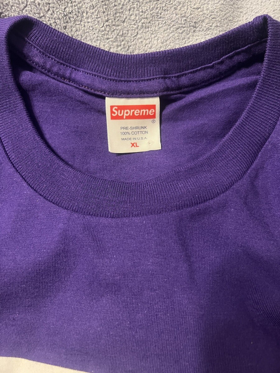 【Supreme】Maradona Printed Graphic T-Shirt★Purple★24SS★ Supreme Maradona Tee Purple SS24T31 SIZE XL EXTRA LARGE | eBay