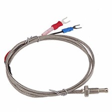 2pcs 1M 3.3ft K Type Thermocouple Control Temperature  0-800C Sensor Probe
