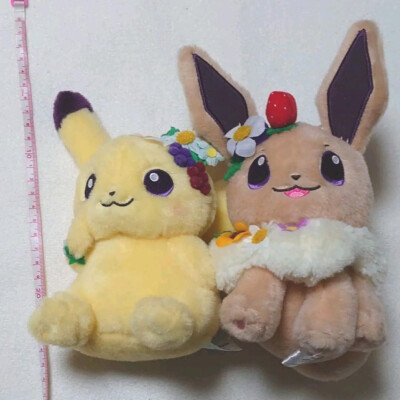 ぬいぐるみセット イーブイ ピカチュウ Easter Garden Party s-l400.jpg