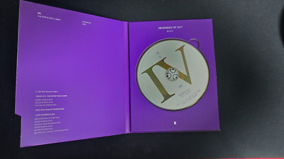 BTS Memories of 2017 BluRay NO Photocard Jungkook V Jimin Suga Jin