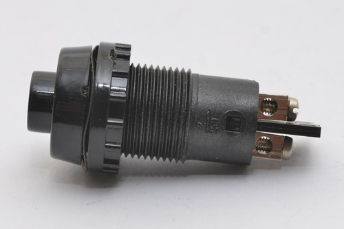 MIL spec Taster / Drucktaster v. Rafi Typ 1.10.104, schwarz, Ø15 mm, 2 A / 250 V - Picture 4 of 6