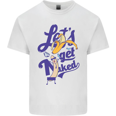 Lets Get Naked Kinder T-shirt Boys Girls