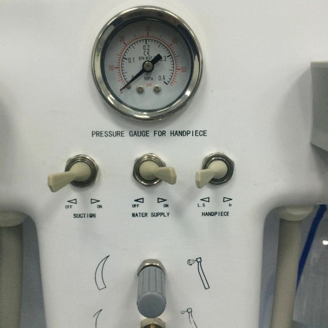 圖片 71 - Greeloy GU-P206S Dental Portable Unit Air Compressor+Curing Light+Scaler 2/4H CE