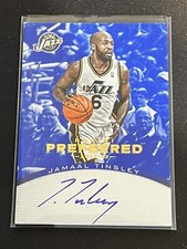 Jamaal Tinsley Autographed (#'d /49) 2012-13 Panini Preferred Blue #154 (NM)