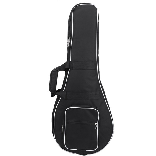 Mandolin Case Gig Bag Portable Handheld Thicken Oxford Cloth Dual Zippers - Picture 4 of 20