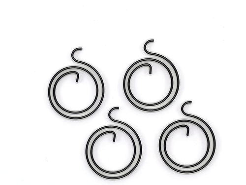 Door Handle Springs 2 turns x 2.5mm thick Spring metal Pack of 1 2 4 8 12 16or20 - Picture 14 of 24