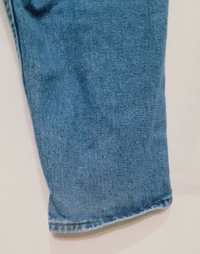Blue Jeans Denim Boys Size 8 Husky Wrangler Adjustable Waist Straight - Picture 9 of 11