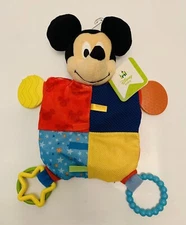 Kids Preferred Disney Baby MICKEY MOUSE Blanky Activity Teether Toy