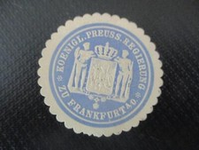 (2745) Siegelmarke - Königl. Regierung zu Fr...