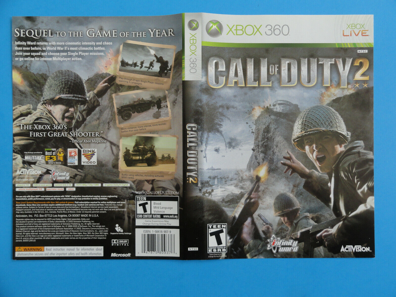 COD MW2 Xbox 360 signed cover art variant??? : r/gamecollecting