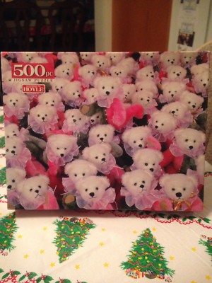 Bear Bunch Teddy Bears 500 Pc Jigsaw Puzzle 14 x 18 Brand New Sealed
