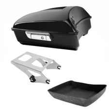 Chopped Trunk Mount Rack Fit For Harley Touring Road Street Glide 2014-25