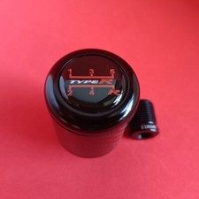 Black Carbon Fiber Type R 5s Shift Gear Knob For Civic Integra Rsx Accord Dc2 Si
