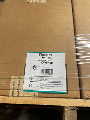#ad Panduit CWF400 Conduit Waterfall Black Price Per Unit 1 $20.00