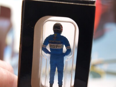 Benetton Renault F1 1997 Launch - Gerhard Berger - Miniature 1:43