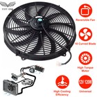 <!--F#f_0-->12V 16inch Pull Push 120W 3000 + CFM Radiator Electirc Thermo Fan & Mounting Kit<!--F/-->