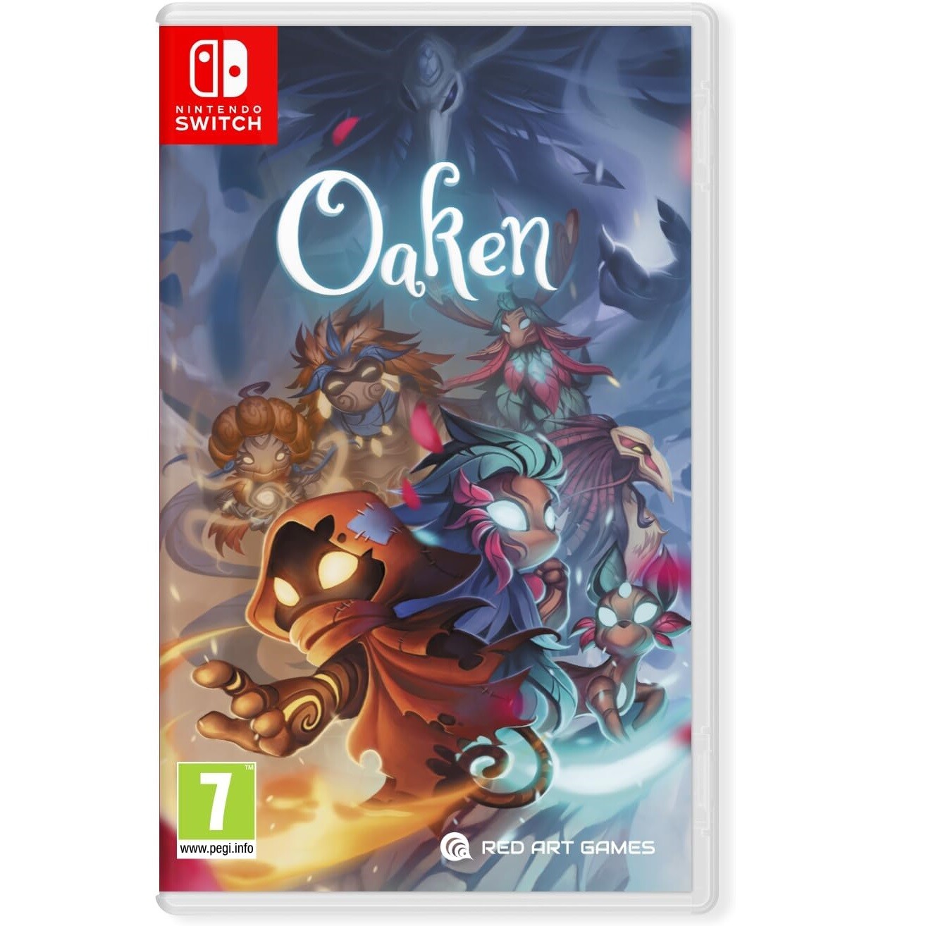 OAKEN VIDEOGIOCO NINTENDO SWITCH EU IT GIOCO NUOVO SIGILLATO PEGI7 RED ART GAMES