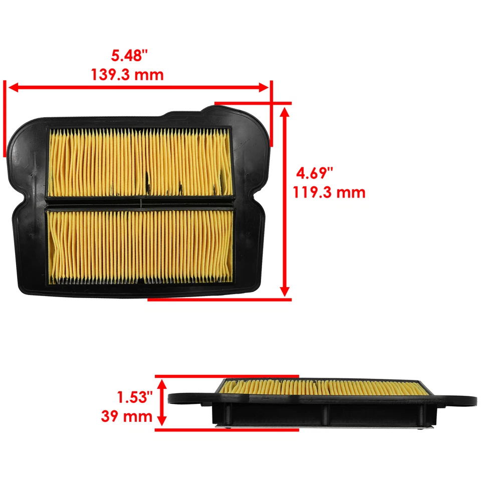 Filtro de aire para Honda GL1500 GL1500Se GL1500I GL1500A Goldwing 1520 1988-2000 Foto 2 de 4