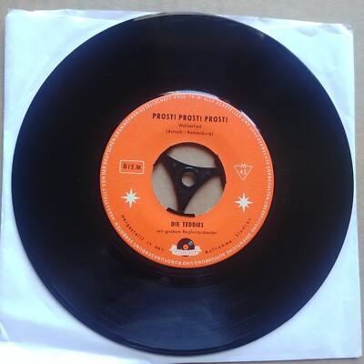 Die Teddies   MAssig, Aber Regelmassig 45 7'' POP Record Vinyl Polydor Records