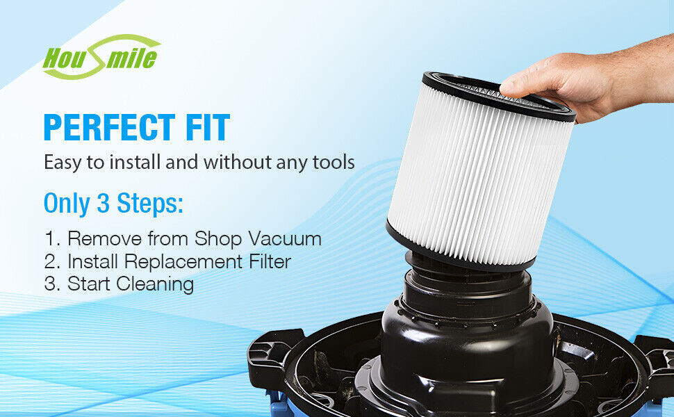 5 Gallon+ Replacement Filter Cartridge for Shop-Vac 90350 90304 90333 9030400