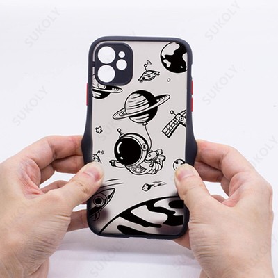 Cover Per IPhone Con Astronauta: Morbida E Antiurto Per 14 13 Pro Max 12 11 XR XS