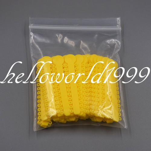 1008 Pcs Ligature Tie Dental Ortho Ring Elastic Latex Bands 45 Colors Can Choose - Picture 45 of 101