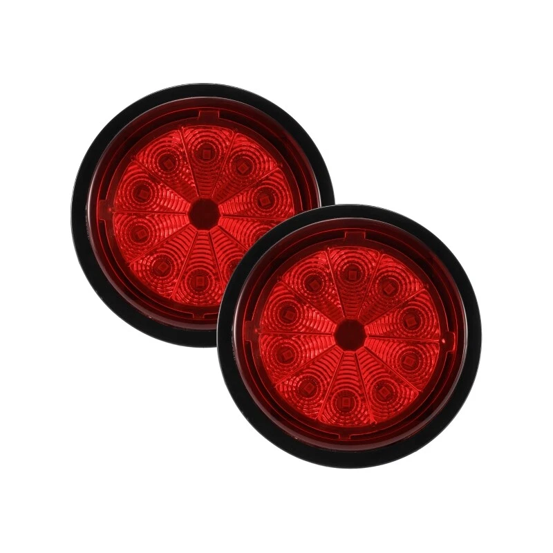 Pair Red LED Tail Light Assembly For Can-Am Outlander 450 650 Commander Maverick - Image 2 of 4