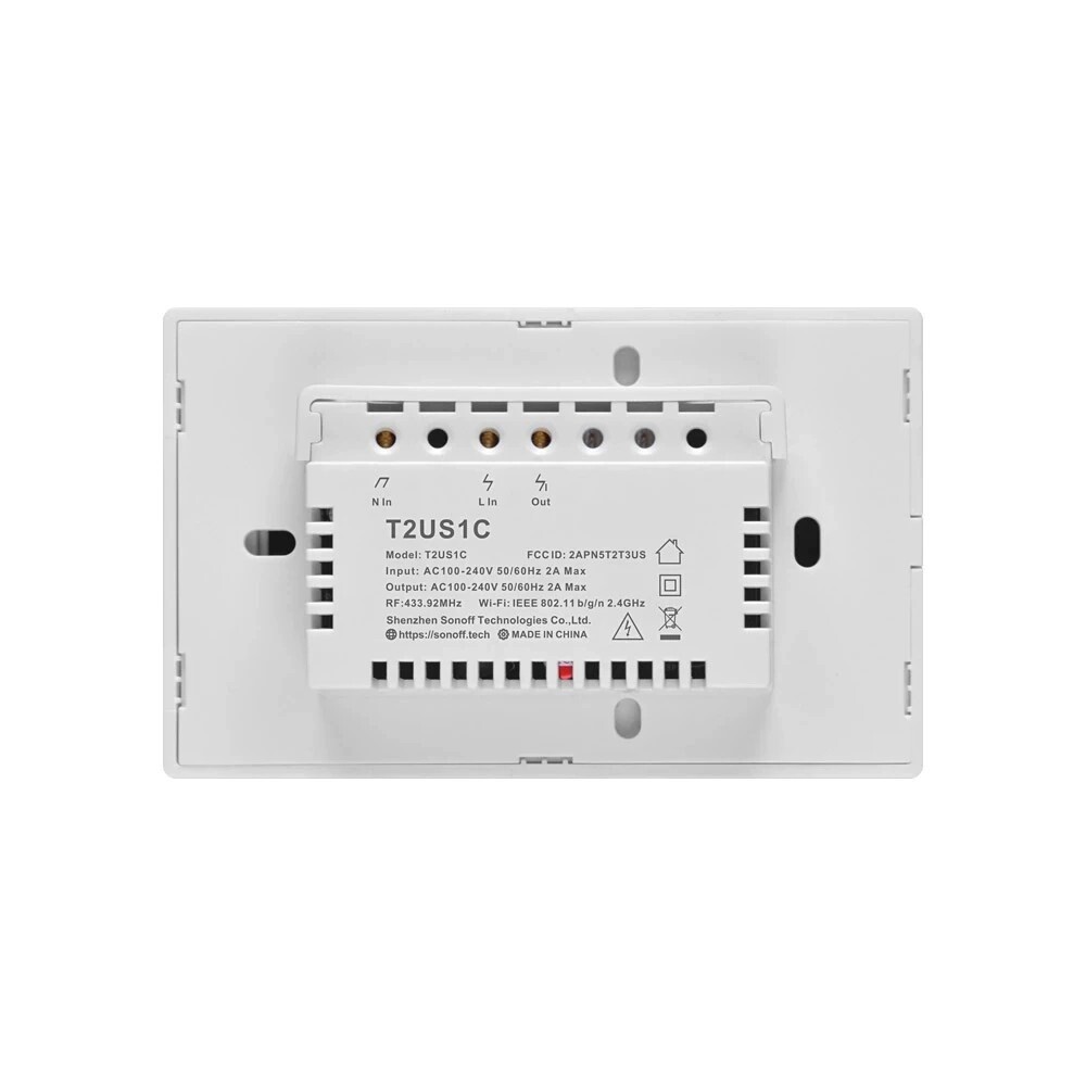 Smart Switch WiFi 1 Tasto Alexa: Sicurezza e Risparmio Energetico - 3