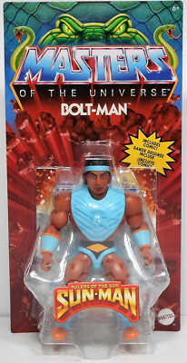 MATTEL MOTU ORIGINS BOLT-MAN ACTION FIGURE RULERS OF THE SUN-MAN SNAKE MEN