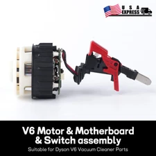 Motor ＆ Motherboard ＆ Switch Assembly Replace for Dyson V6 Vacuum Cleaner Part