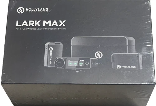 Hollyland Lark Max Duo Wireless Lavalier Microphone System DSLR iPhone Android