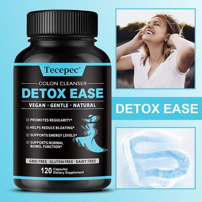 Colon Cleanse Detox Ease Kapseln UNTERSTÜTZEN DIE NORMALE DARMFUNKTION