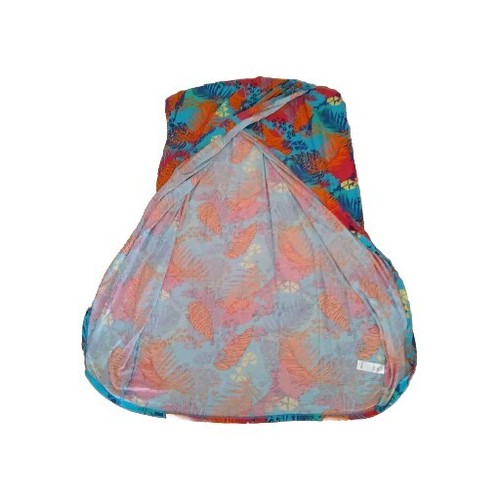 Damen Rock Longline vorne offen Gr. 18 🏖️ Tropical ☀️ Sommer 🏝️ Strandfertig - Bild 3 von 8