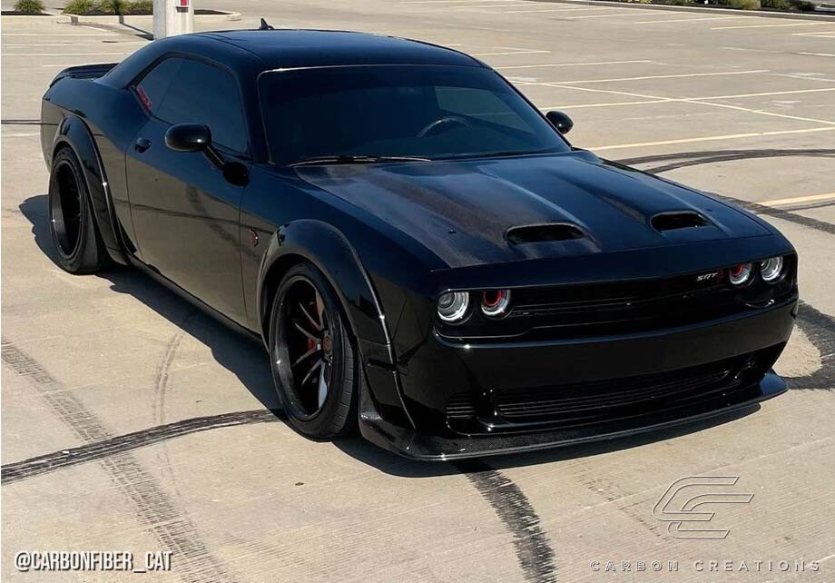 08-21 Dodge Challenger Redeye Look Carbon Fiber Creations Body Kit