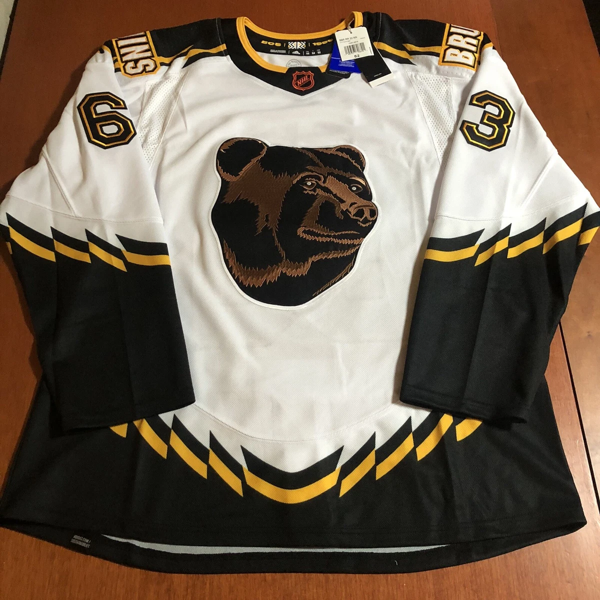 NHL, Shirts & Tops, Boston Bruins Hockey Jersey Pooh Retro