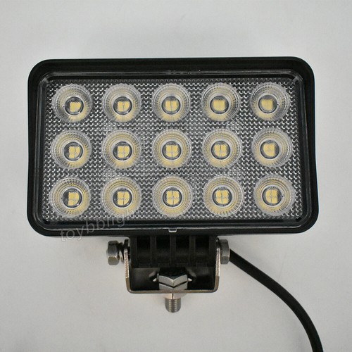 Lampada da lavoro 60W nuova 5X3 potente luce di inondazione led per camion 12V 24V trattore luci - Foto 4 di 8