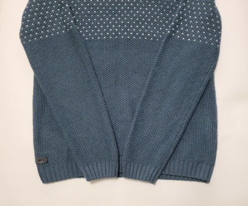 Lacoste Mens Size 5 Large Long Sleeve Pullover Sweater Gray Sage - Picture 3 of 12