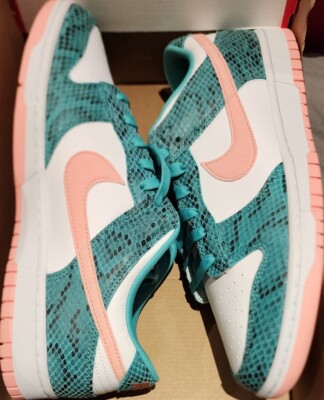 Nike Dunk Low ME Teal Bleached Coral DR8577-300 Men's Size 11.5 | eBay