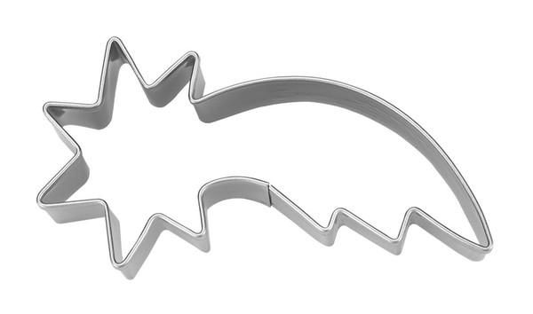 Ausstecher Ausstechform PläTzchen Keksausstecher Edelstahl Komet 6 Cm StäDter-image