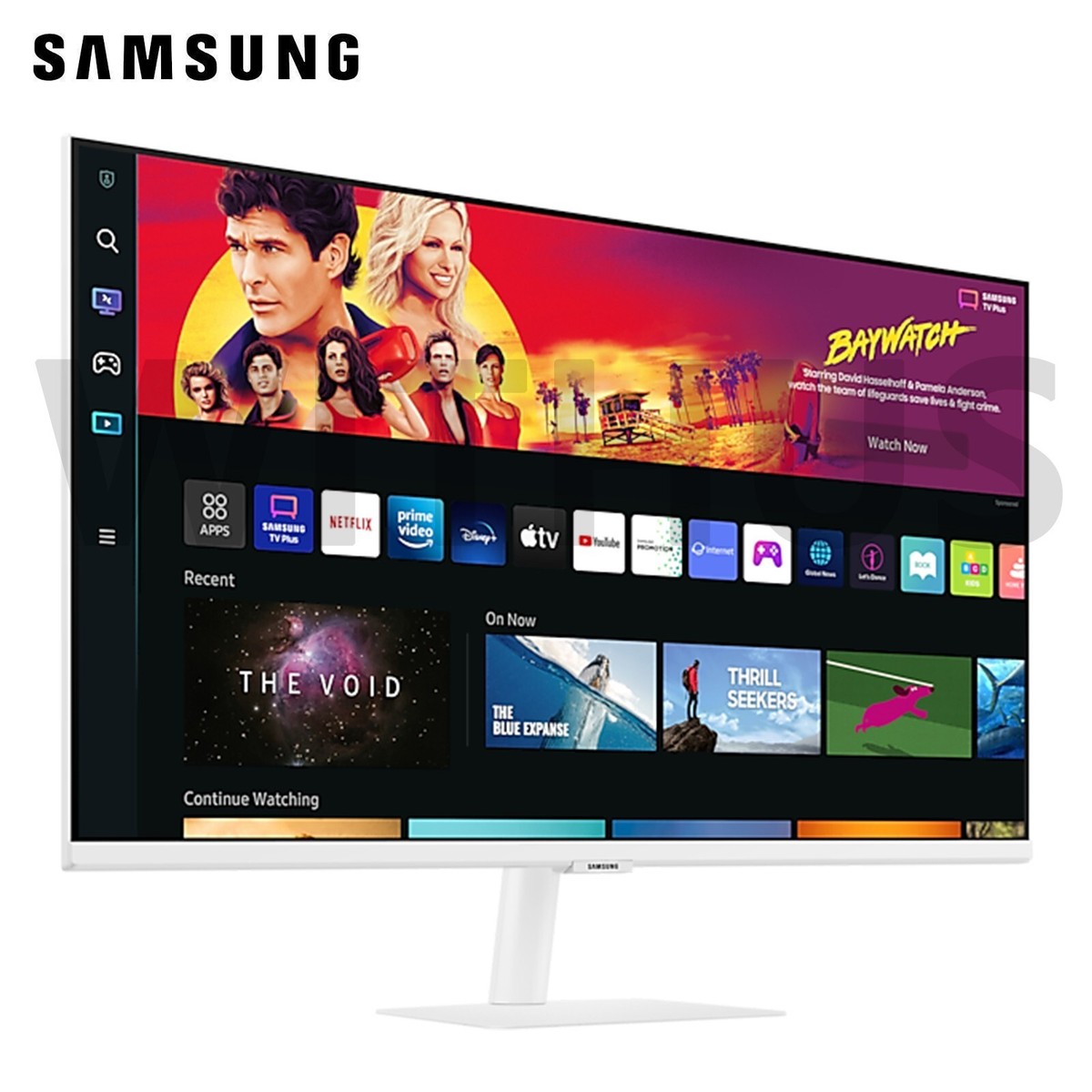 Samsung 32インチディスプレイ LS32BM703UN マウント付き SAMSUNG Smart Monitor M7 32