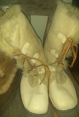 born ivory boots