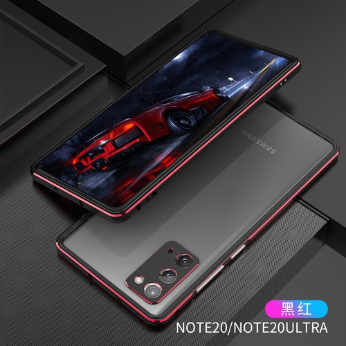 Schlanke Aluminium Stoßstange Hülle + Metall Kamera Abdeckung für Samsung Galaxy Note 20/Ultra - Bild 13 von 19