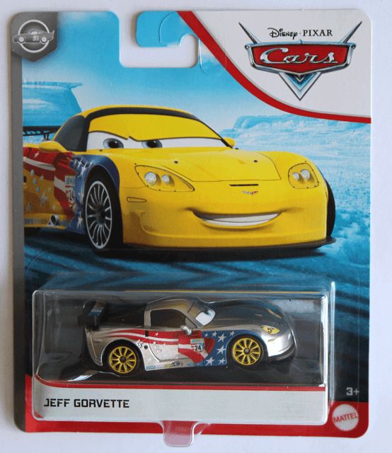 Disney Pixar Cars 2 Jeff Gorvette 5 Mattel Diecast for sale online
