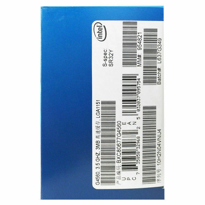 Intel Pentium G4560 3.50 GHz Dual-Core LGA1151 Processor Kaby Lake Desktop Boxed - Image 3 of 4
