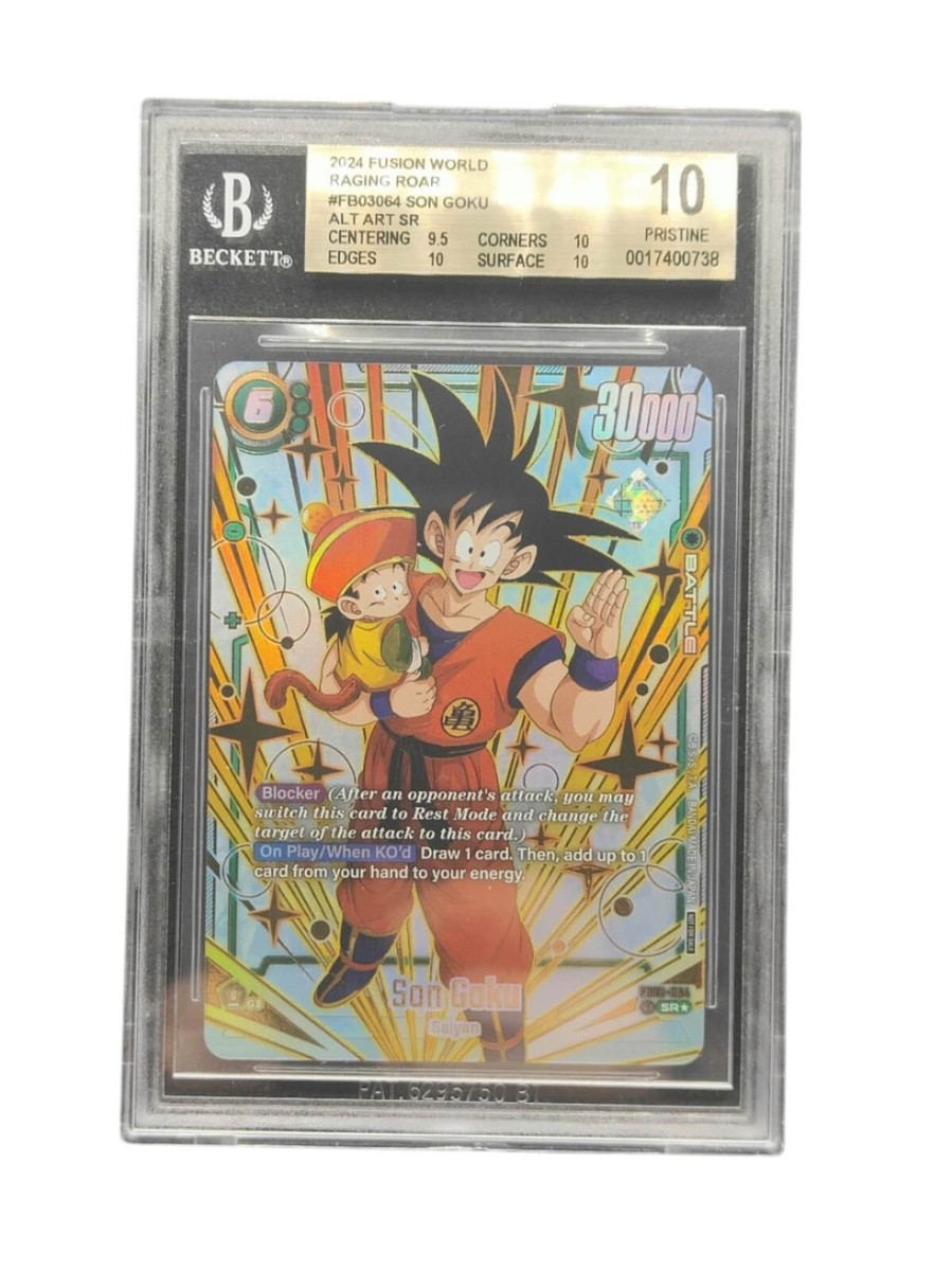 Bandai Son Goku Action Action Figures Dragon Ball Super Fusion World Son  Goku Card Sleeves  64-Pack, Official Bandai Son Goku Action Figures &  Accessories